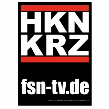 FSN-Aufkleber "HKN KRZ" (50 Stück)