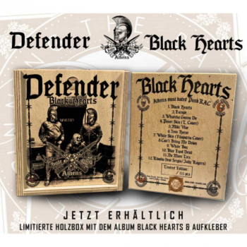 Defender - Black Hearts Lim. Holzbox CD