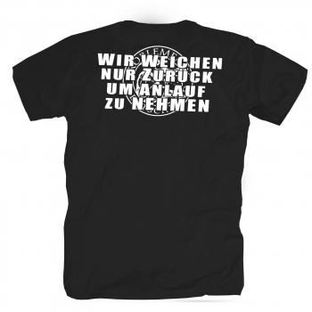 Problemfans Deutschland Bulldogge Schwarz T-Shirt