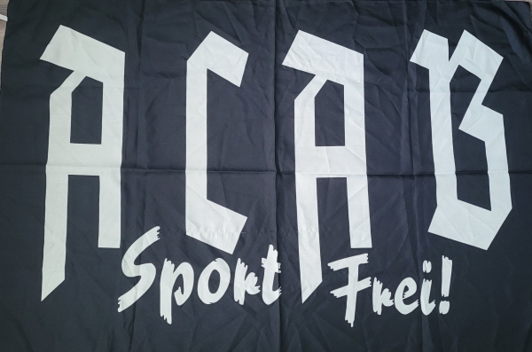 ACAB Sport Frei Fahne