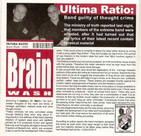 Ultima Ratio - Brainwash