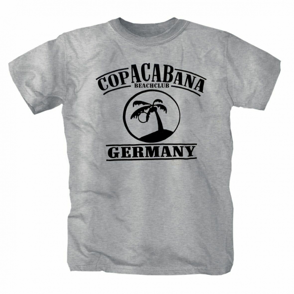 Copacabana Germany grau T-Shirt