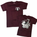 T-Shirt - AB "Adler 12" (burgundy)